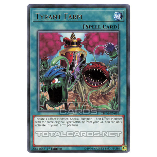 Yu-Gi-Oh! - Chaos Impact - Tyrant Farm (Rare) CHIM-EN083 Yu-Gi-Oh! - Chaos Impact - Tyrant Farm (Rare) CHIM-EN083