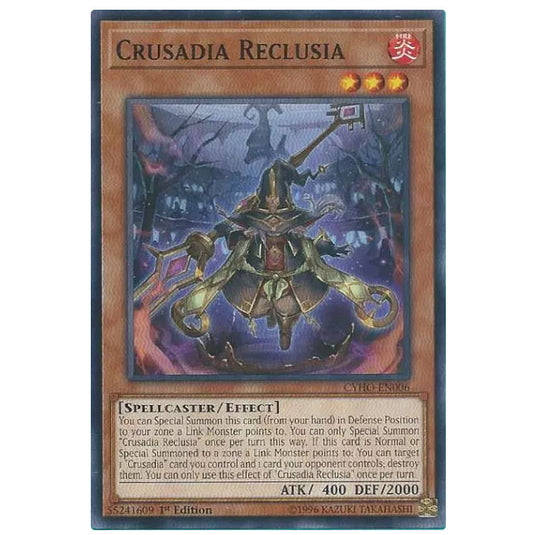 Yu-Gi-Oh! - Cybernetic Horizon - Crusadia Reclusia (Common) CYHO-006