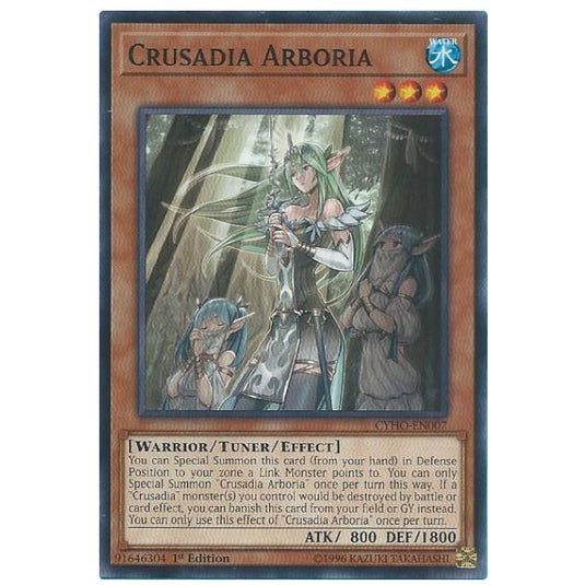 Yu-Gi-Oh! - Cybernetic Horizon - Crusadia Arboria (Common) CYHO-007