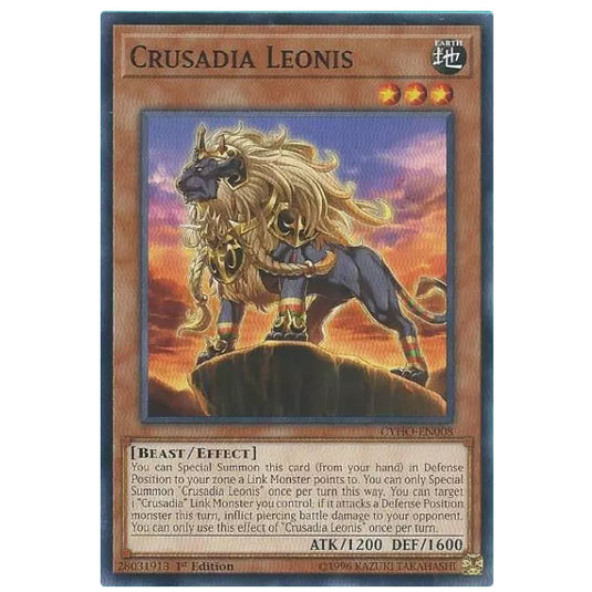 Yu-Gi-Oh! - Cybernetic Horizon - Crusadia Leonis (Common) CYHO-008