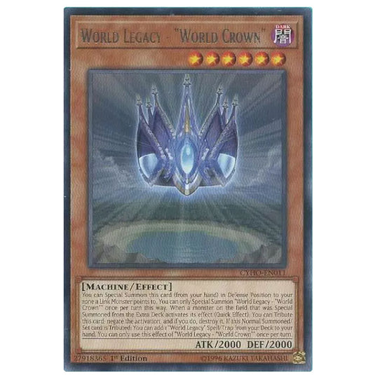 Yu-Gi-Oh! - Cybernetic Horizon - World Legacy - World Crown (Rare) CYHO-011