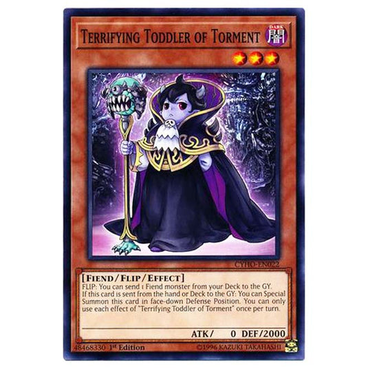 Yu-Gi-Oh! - Cybernetic Horizon - Terrifying Toddler of Torment (Common) CYHO-022