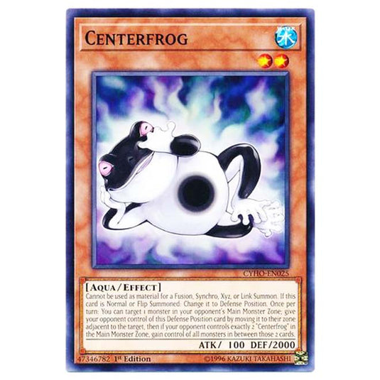 Yu-Gi-Oh! - Cybernetic Horizon - Centerfrog (Common) CYHO-025