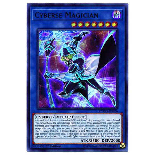 Yu-Gi-Oh! - Cybernetic Horizon - Cyberse Magician (Ultra Rare) CYHO-026