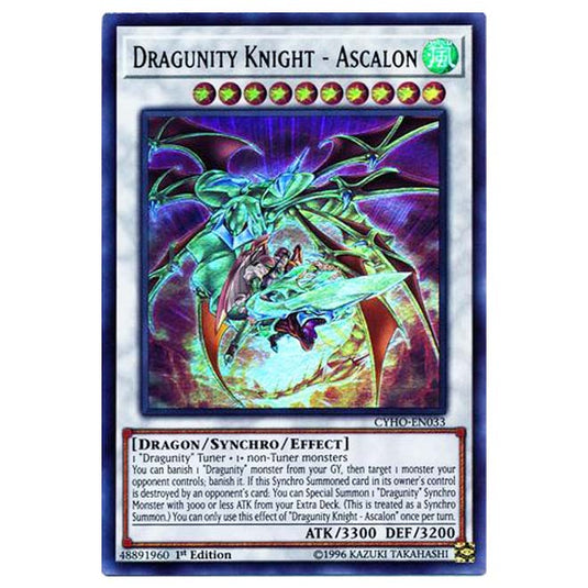 Yu-Gi-Oh! - Cybernetic Horizon - Dragunity Knight - Ascalon (Ultra Rare) CYHO-033