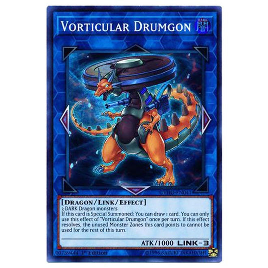 Yu-Gi-Oh! - Cybernetic Horizon - Vorticular Drumgon (Super Rare) CYHO-041