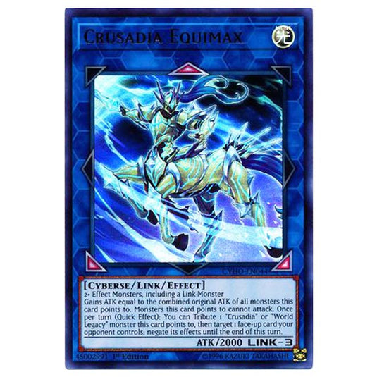 Yu-Gi-Oh! - Cybernetic Horizon - Crusadia Equimax (Ultra Rare) CYHO-044