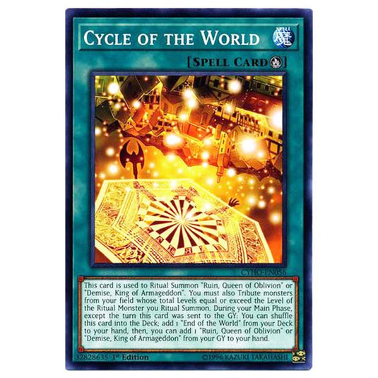 Yu-Gi-Oh! - Cybernetic Horizon - Cycle of the World (Common) CYHO-056