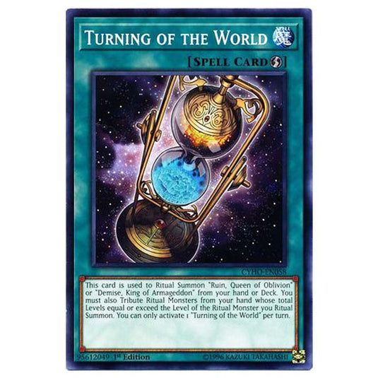 Yu-Gi-Oh! - Cybernetic Horizon - Turning of the World (Common) CYHO-058