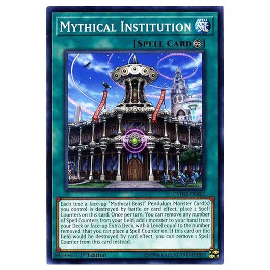 Yu-Gi-Oh! - Cybernetic Horizon - Mythical Institution (Common) CYHO-062