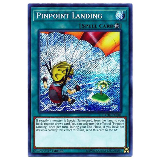 Yu-Gi-Oh! - Cybernetic Horizon - Pinpoint Landing (Secret Rare) CYHO-081