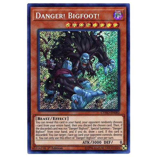 Yu-Gi-Oh! - Cybernetic Horizon - Danger! Bigfoot! (Secret Rare) CYHO-082