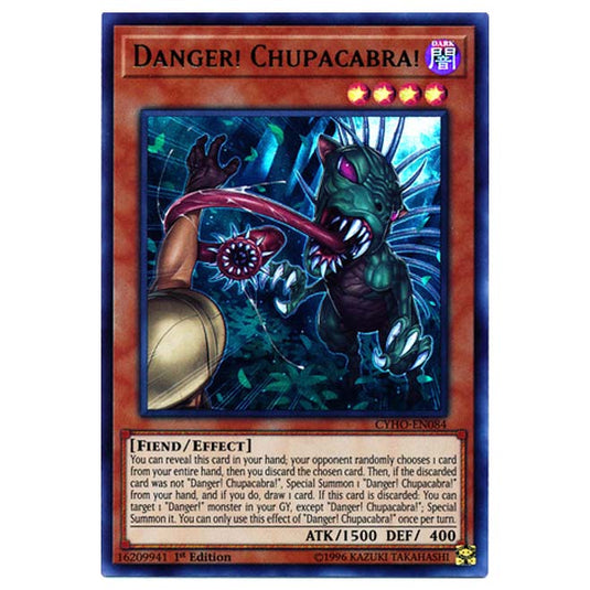 Yu-Gi-Oh! - Cybernetic Horizon - Danger! Chupacabra! (Ultra Rare) CYHO-084