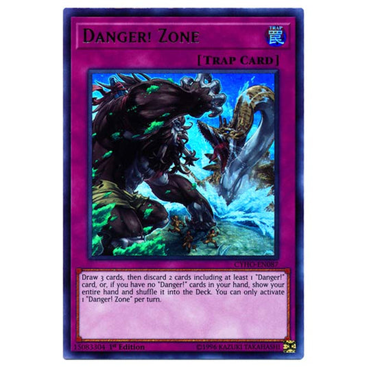 Yu-Gi-Oh! - Cybernetic Horizon - Danger! Zone (Ultra Rare) CYHO-087