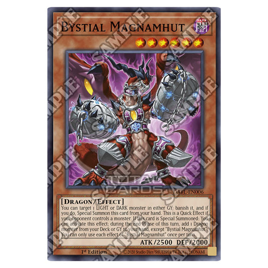Yu-Gi-Oh! - Darkwing Blast - Bystial Magnamhut (Super Rare) DABL-EN006