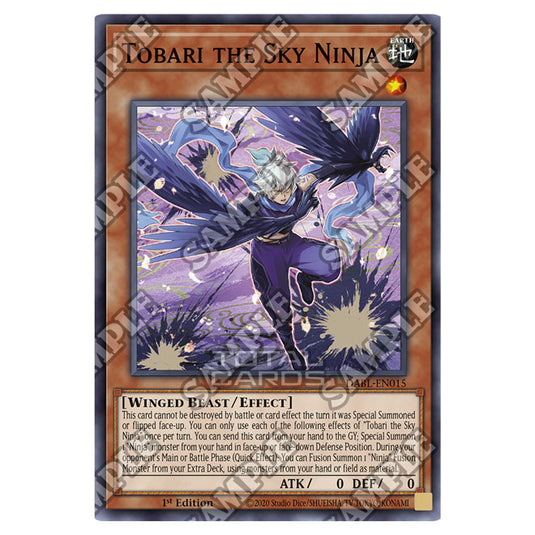 Yu-Gi-Oh! - Darkwing Blast - Tobari the Sky Ninja (Common) DABL-EN015