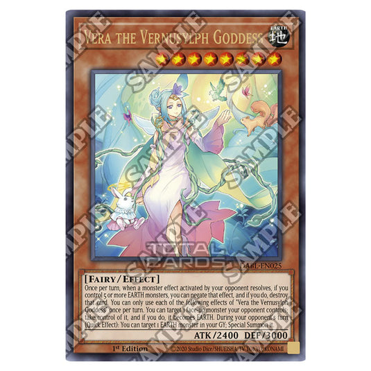 Yu-Gi-Oh! - Darkwing Blast - Vera the Vernusylph Goddess (Ultra Rare) DABL-EN025