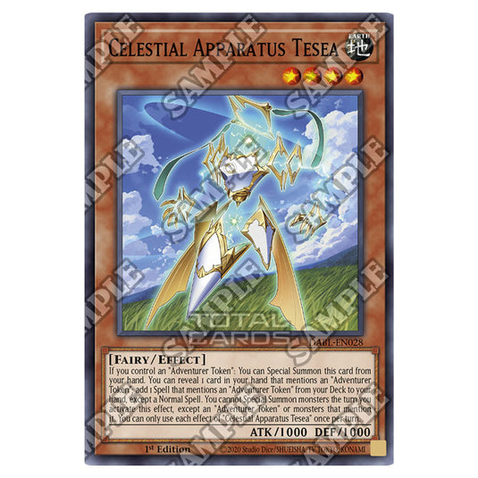 Yu-Gi-Oh! - Darkwing Blast - Celestial Apparatus Tesea (Common) DABL-EN028