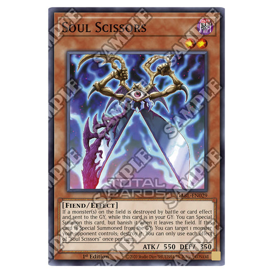 Yu-Gi-Oh! - Darkwing Blast - Soul Scissors (Common) DABL-EN029