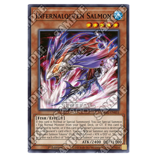 Yu-Gi-Oh! - Darkwing Blast - Infernalqueen Salmon (Common) DABL-EN031