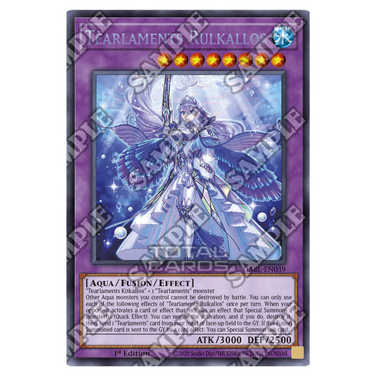 Yu-Gi-Oh! - Darkwing Blast - Tearlaments Rulkallos (Secret Rare) DABL-EN039