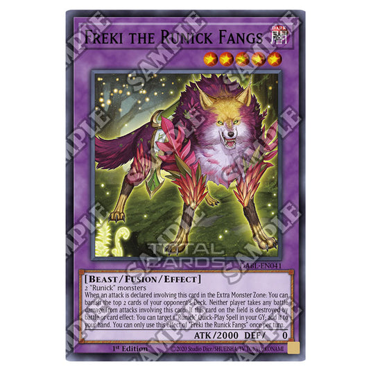 Yu-Gi-Oh! - Darkwing Blast - Freki the Runick Fangs (Common) DABL-EN041