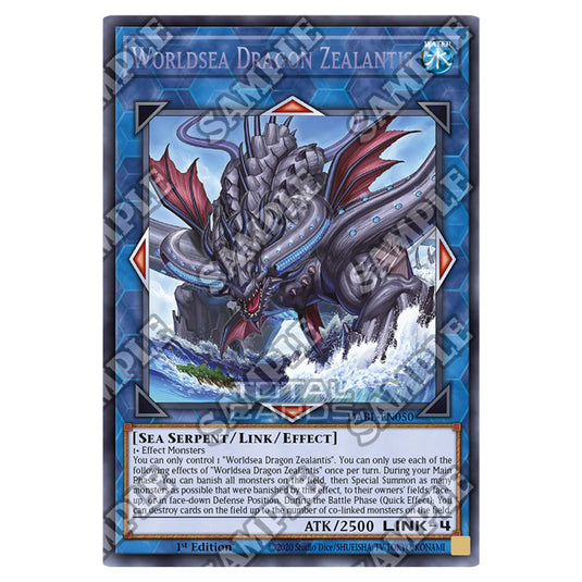 Yu-Gi-Oh! - Darkwing Blast - Worldsea Dragon Zealantis (Secret Rare) DABL-EN050