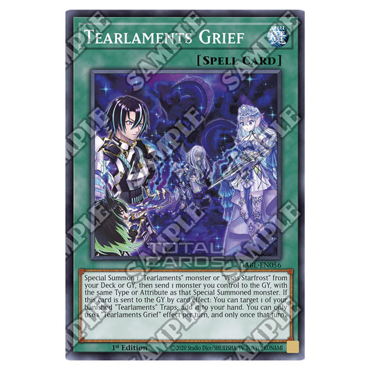 Yu-Gi-Oh! - Darkwing Blast - Tearlaments Grief (Common) DABL-EN056