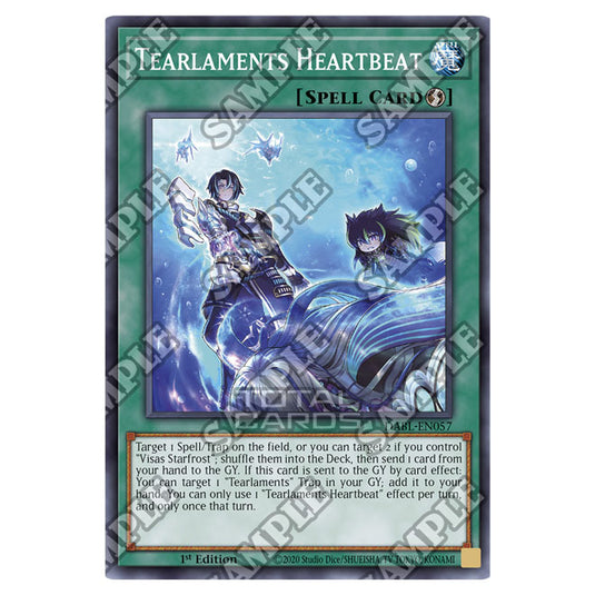 Yu-Gi-Oh! - Darkwing Blast - Tearlaments Heartbeat (Common) DABL-EN057