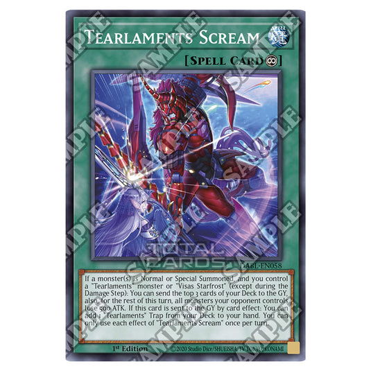 Yu-Gi-Oh! - Darkwing Blast - Tearlaments Scream (Common) DABL-EN058