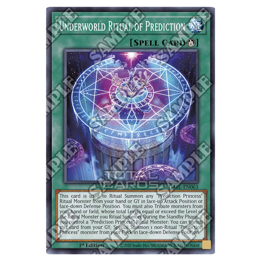 Yu-Gi-Oh! - Darkwing Blast - Underworld Ritual of Prediction (Common) DABL-EN063