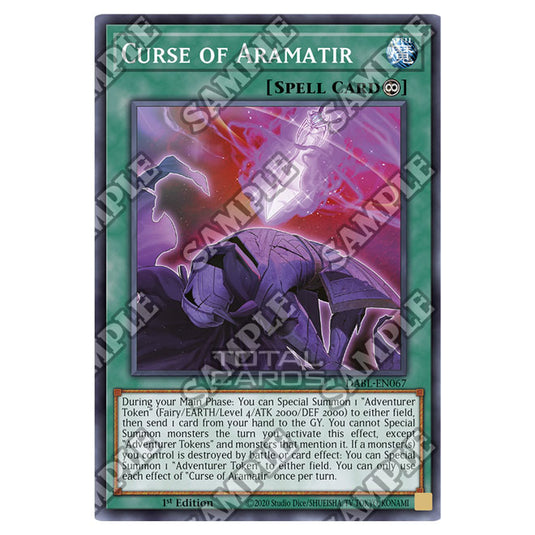 Yu-Gi-Oh! - Darkwing Blast - Curse of Aramatir (Common) DABL-EN067