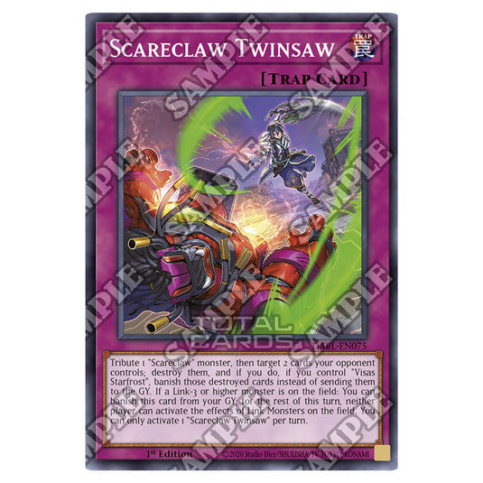 Yu-Gi-Oh! - Darkwing Blast - Scareclaw Twinsaw (Common) DABL-EN075
