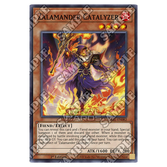 Yu-Gi-Oh! - Darkwing Blast - Zalamander Catalyzer (Common) DABL-EN082