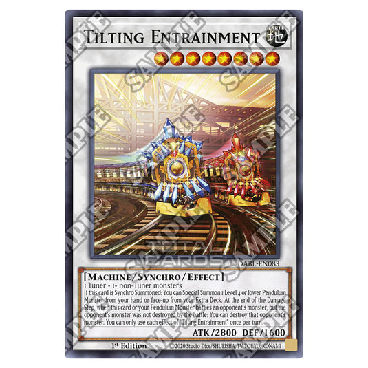 Yu-Gi-Oh! - Darkwing Blast - Tilting Entrainment (Common) DABL-EN083 Yu-Gi-Oh! - Darkwing Blast - Tilting Entrainment (Common) DABL-EN083