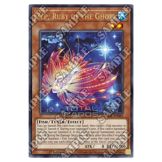Yu-Gi-Oh! - Darkwing Blast - Zep, Ruby of the Ghoti (Ultra Rare) DABL-EN085