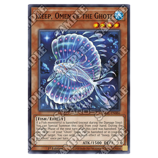 Yu-Gi-Oh! - Darkwing Blast - Ixeep, Omen of the Ghoti (Common) DABL-EN086