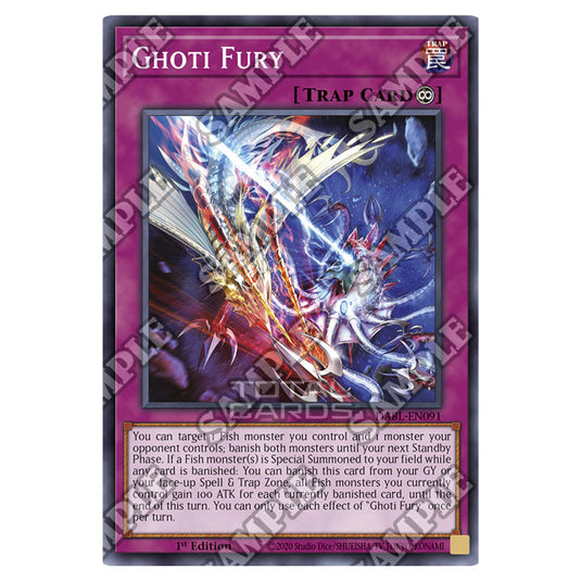 Yu-Gi-Oh! - Darkwing Blast - Ghoti Fury (Super Rare) DABL-EN091
