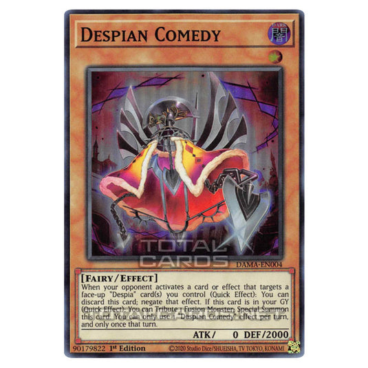 Yu-Gi-Oh! - Dawn of Majesty - Despian Comedy (Super Rare) DAMA-EN004