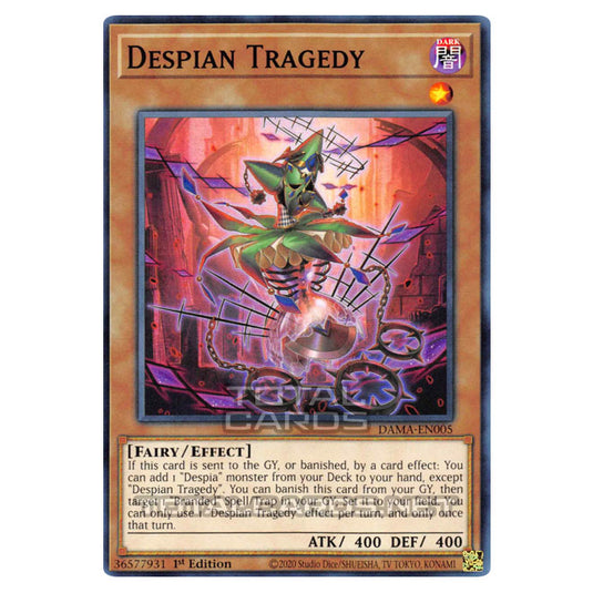 Yu-Gi-Oh! - Dawn of Majesty - Despian Tragedy (Common) DAMA-EN005