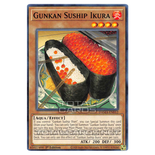 Yu-Gi-Oh! - Dawn of Majesty - Gunkan Suship Ikura (Common) DAMA-EN012