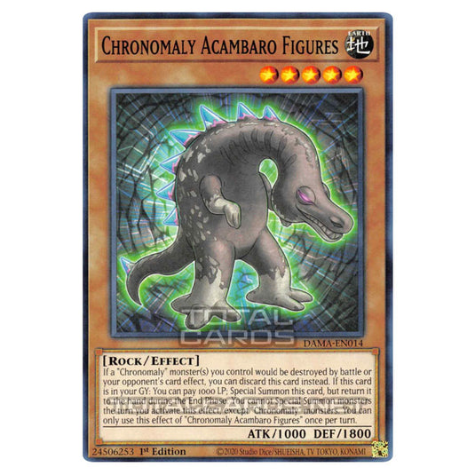 Yu-Gi-Oh! - Dawn of Majesty - Chronomaly Acambaro Figures (Common) DAMA-EN014