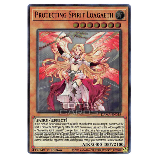 Yu-Gi-Oh! - Dawn of Majesty - Protecting Spirit Loagaeth (Ultra Rare) DAMA-EN025