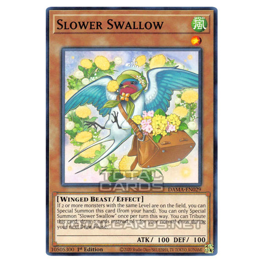 Yu-Gi-Oh! - Dawn of Majesty - Slower Swallow (Common) DAMA-EN029