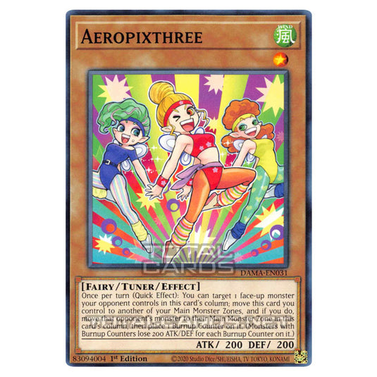 Yu-Gi-Oh! - Dawn of Majesty - Aeropixthree (Common) DAMA-EN031