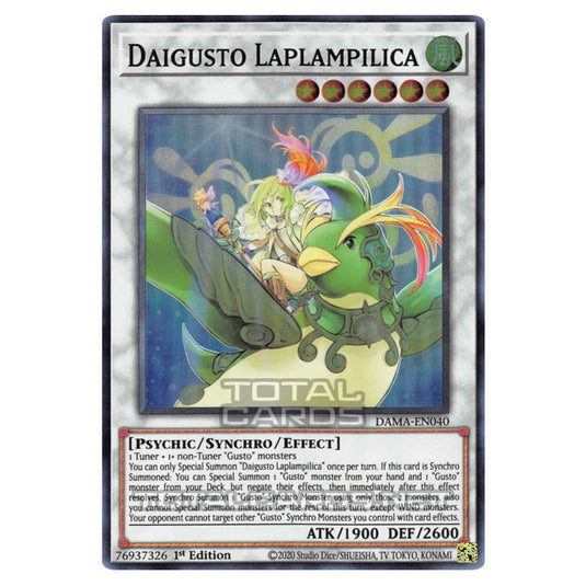 Yu-Gi-Oh! - Dawn of Majesty - Daigusto Laplampilica (Super Rare) DAMA-EN040