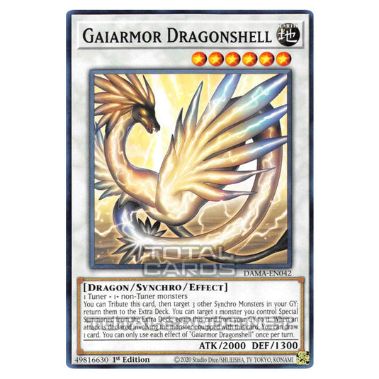 Yu-Gi-Oh! - Dawn of Majesty - Gaiarmor Dragonshell (Common) DAMA-EN042