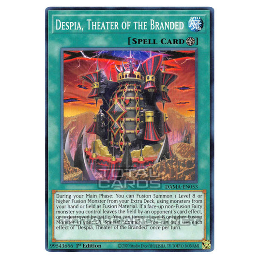 Yu-Gi-Oh! - Dawn of Majesty - Despia, Theater of the Branded (Common) DAMA-EN053