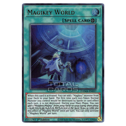 Yu-Gi-Oh! - Dawn of Majesty - Magikey World (Ultra Rare) DAMA-EN057