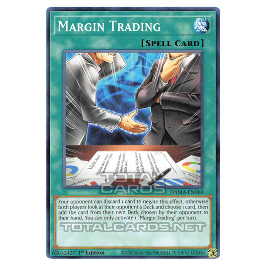 Yu-Gi-Oh! - Dawn of Majesty - Margin Trading (Common) DAMA-EN069
